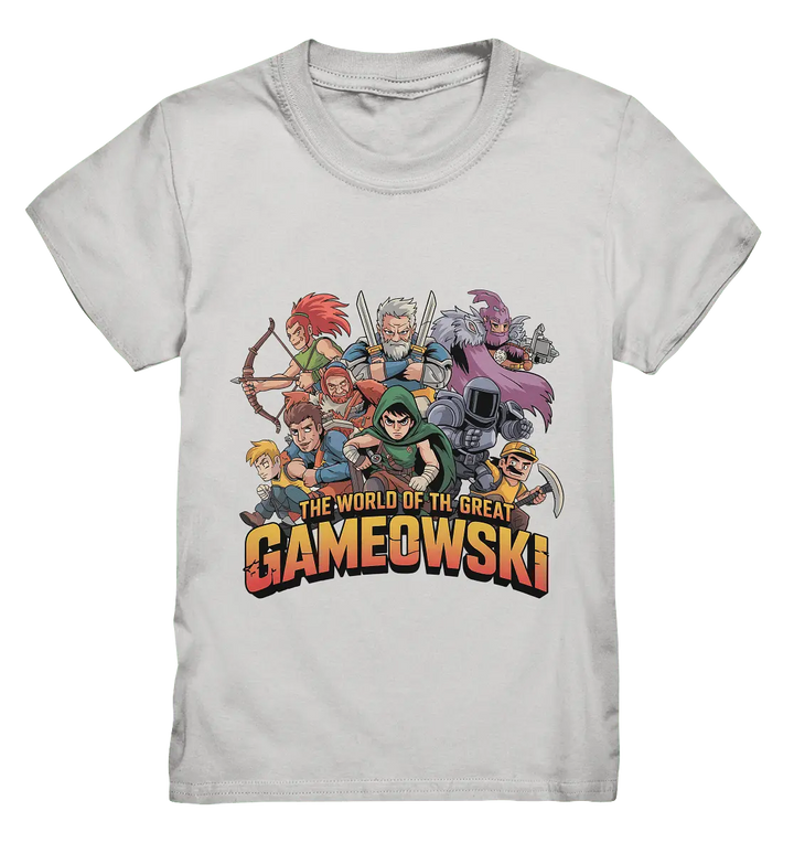The Great Gameowski – Comic - Gaming - Abenteuer in epischer Farbwelt - Kids Premium Shirt - Bright Lights Arts