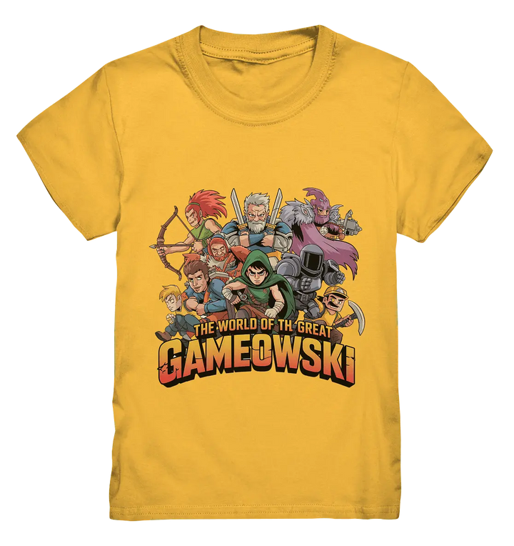 The Great Gameowski – Comic - Gaming - Abenteuer in epischer Farbwelt - Kids Premium Shirt - Bright Lights Arts