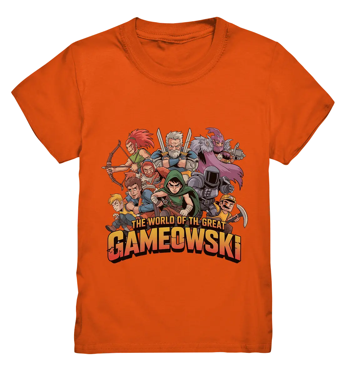 The Great Gameowski – Comic - Gaming - Abenteuer in epischer Farbwelt - Kids Premium Shirt - Bright Lights Arts