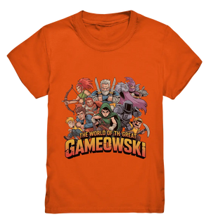 The Great Gameowski – Comic - Gaming - Abenteuer in epischer Farbwelt - Kids Premium Shirt - Bright Lights Arts