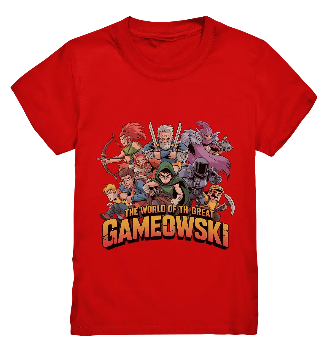 The Great Gameowski – Comic - Gaming - Abenteuer in epischer Farbwelt - Kids Premium Shirt - Bright Lights Arts