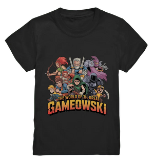 The Great Gameowski – Comic - Gaming - Abenteuer in epischer Farbwelt - Kids Premium Shirt - Bright Lights Arts