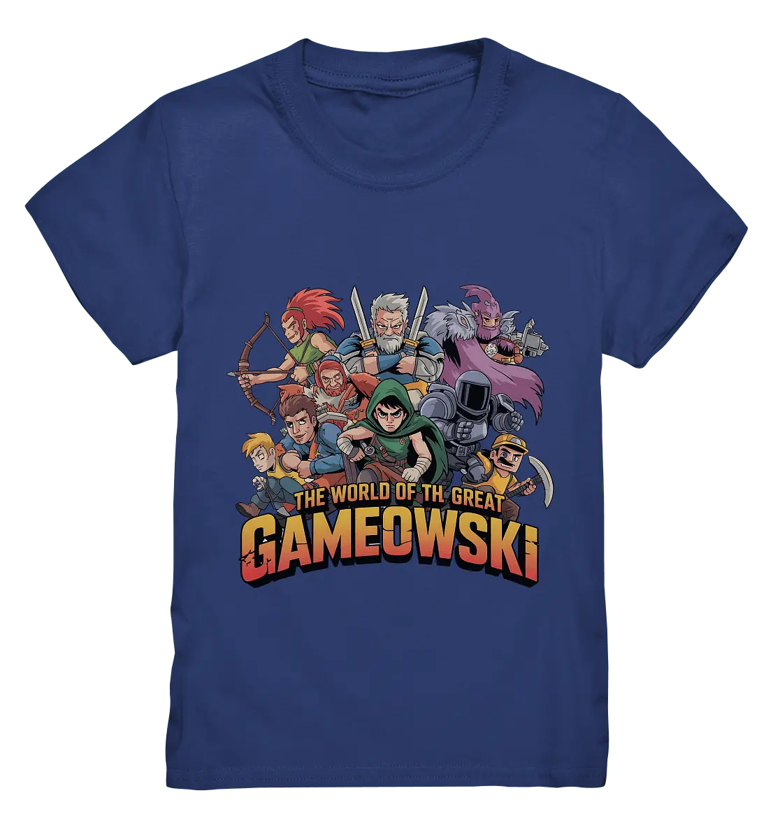 The Great Gameowski – Comic - Gaming - Abenteuer in epischer Farbwelt - Kids Premium Shirt - Bright Lights Arts