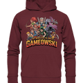 The Great Gameowski – Comic - Gaming - Abenteuer in epischer Farbwelt - Organic Hoodie - Bright Lights Arts