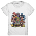 The World of the Great Gameowski – Exklusives Pixel - Art Design - Kids Premium Shirt - Bright Lights Arts