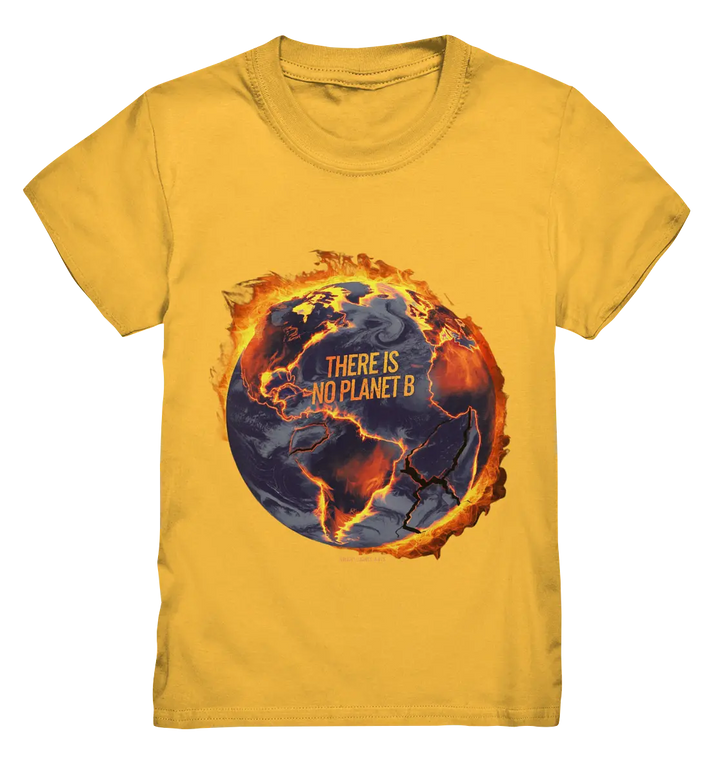 There is no planet B - Kids Premium Shirt Bright Lights Arts