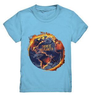 There is no planet B - Kids Premium Shirt Bright Lights Arts