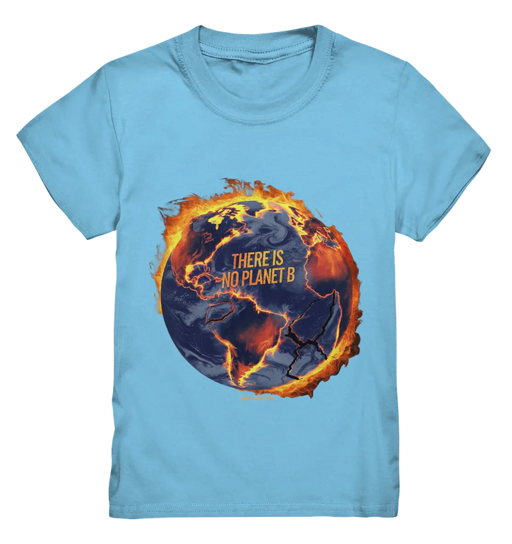 There is no planet B - Kids Premium Shirt Bright Lights Arts