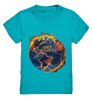 There is no planet B - Kids Premium Shirt Bright Lights Arts