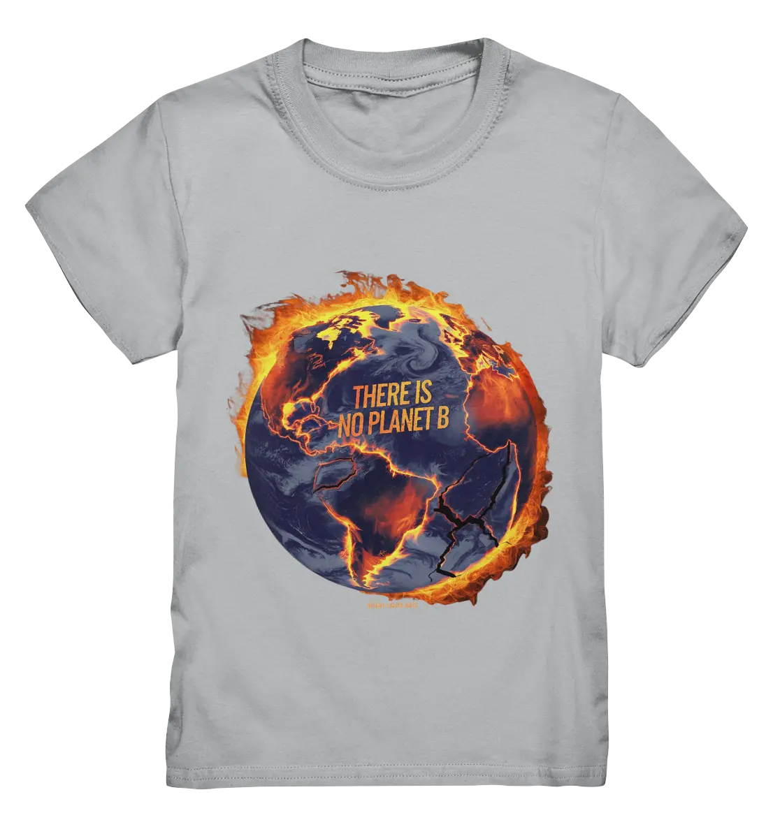 There is no planet B - Kids Premium Shirt Bright Lights Arts