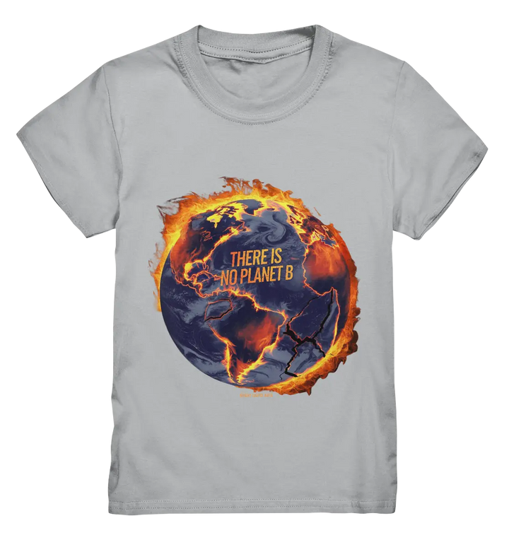 There is no planet B - Kids Premium Shirt Bright Lights Arts