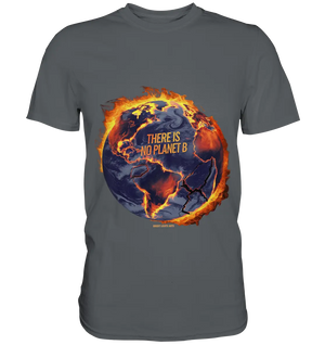 There is no planet B - Premium Shirt Bright Lights Arts