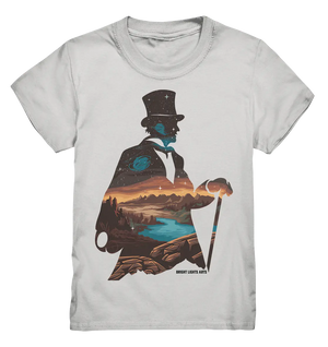 Time Traveler im Zylinderhut  - Kids Premium Shirt Bright Lights Arts