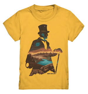 Time Traveler im Zylinderhut  - Kids Premium Shirt Bright Lights Arts