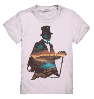 Time Traveler im Zylinderhut  - Kids Premium Shirt Bright Lights Arts