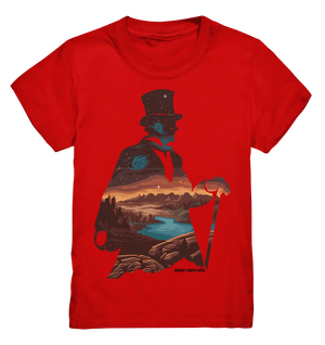 Time Traveler im Zylinderhut  - Kids Premium Shirt Bright Lights Arts