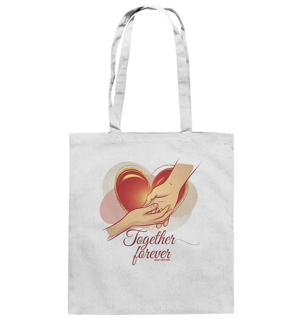 Together Forever - Baumwolltasche Bright Lights Arts