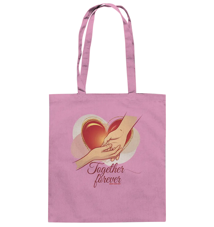 Together Forever - Baumwolltasche Bright Lights Arts