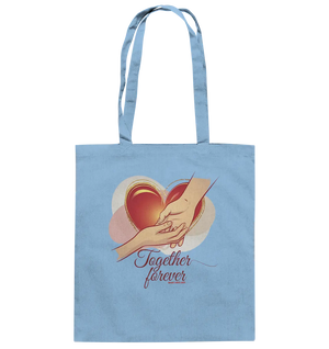 Together Forever - Baumwolltasche Bright Lights Arts