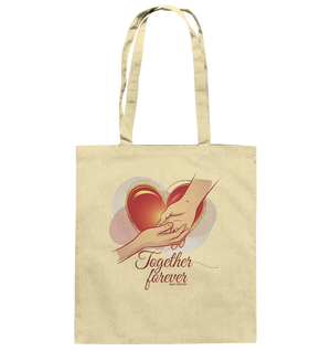 Together Forever - Baumwolltasche Bright Lights Arts