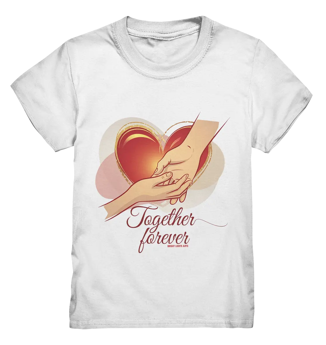 Together Forever - Kids Premium Shirt Bright Lights Arts