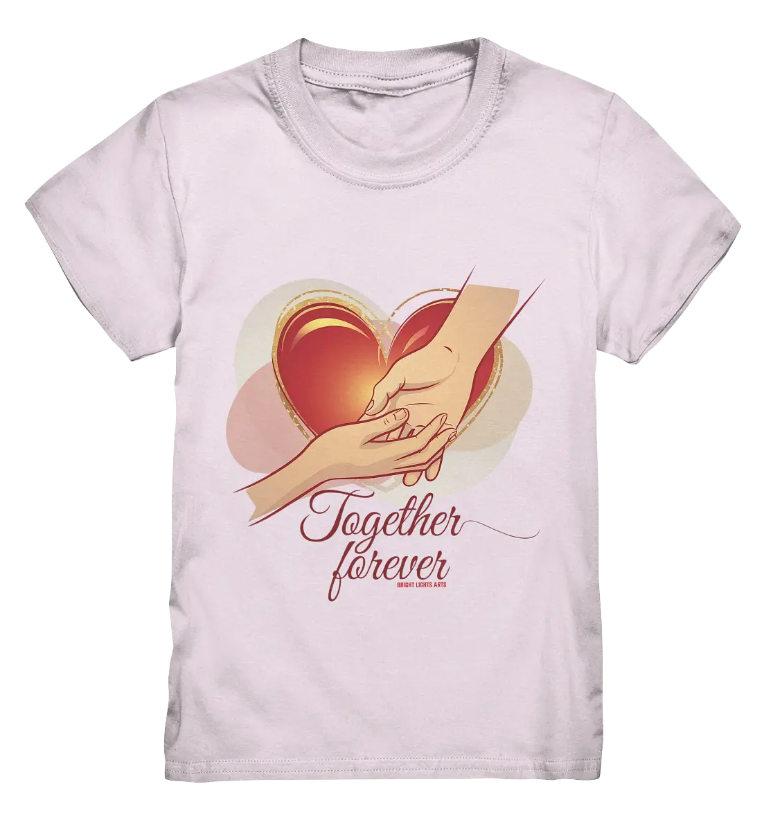 Together Forever - Kids Premium Shirt Bright Lights Arts