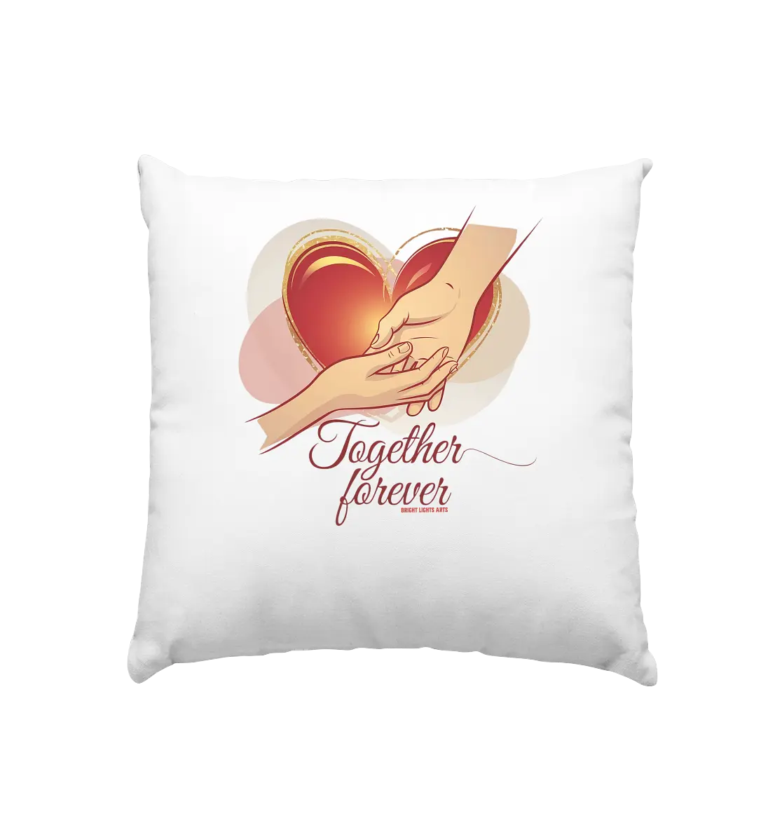 Together Forever - Kissen 40x40cm Bright Lights Arts