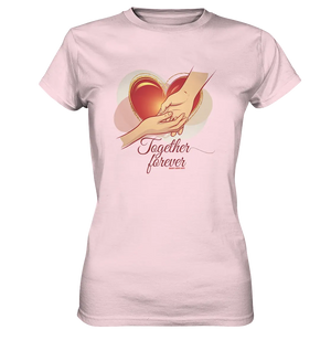 Together Forever - Ladies Premium Shirt Bright Lights Arts