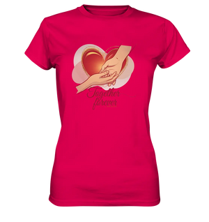 Together Forever - Ladies Premium Shirt Bright Lights Arts