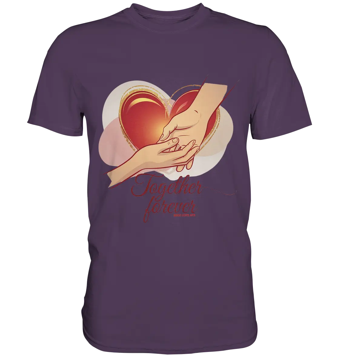 Together Forever - Premium Shirt Bright Lights Arts