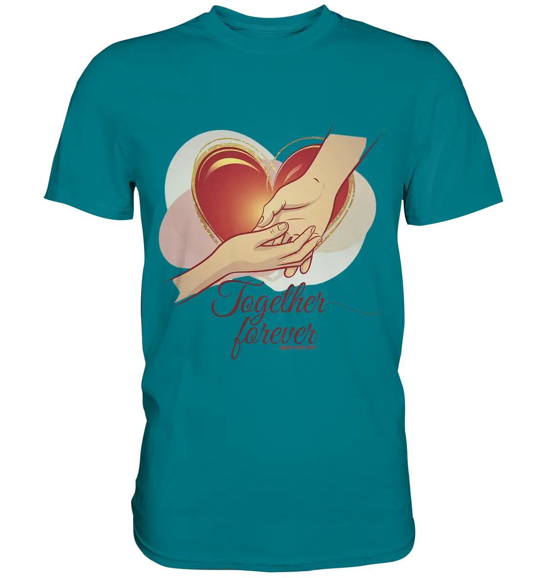 Together Forever - Premium Shirt Bright Lights Arts