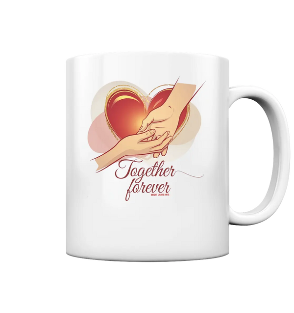 Together Forever - Tasse glossy Bright Lights Arts