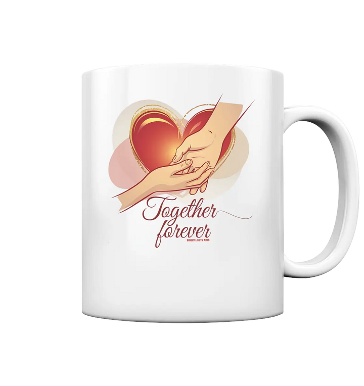 Together Forever - Tasse glossy Bright Lights Arts