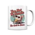 Too Hot to Handle – Eis & Sommerfreude - Tasse glossy Bright Lights Arts