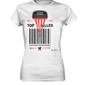 Top Seller Barcode Scanner mit witzigem Spruch Ich scanne schneller als dein Internet - Ladies Premium Shirt Bright Lights Arts