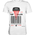 Top Seller Barcode Scanner mit witzigem Spruch Ich scanne schneller als dein Internet - Premium Shirt Bright Lights Arts
