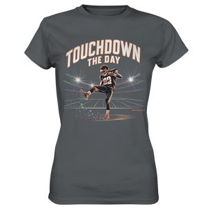 Touchdown the Day – Football & Triumph - Ladies Premium Shirt Bright Lights Arts