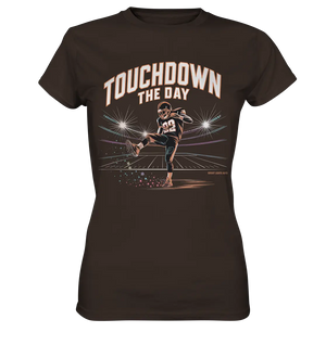 Touchdown the Day – Football & Triumph - Ladies Premium Shirt Bright Lights Arts