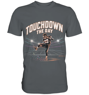 Touchdown the Day – Football & Triumph - Premium Shirt Bright Lights Arts