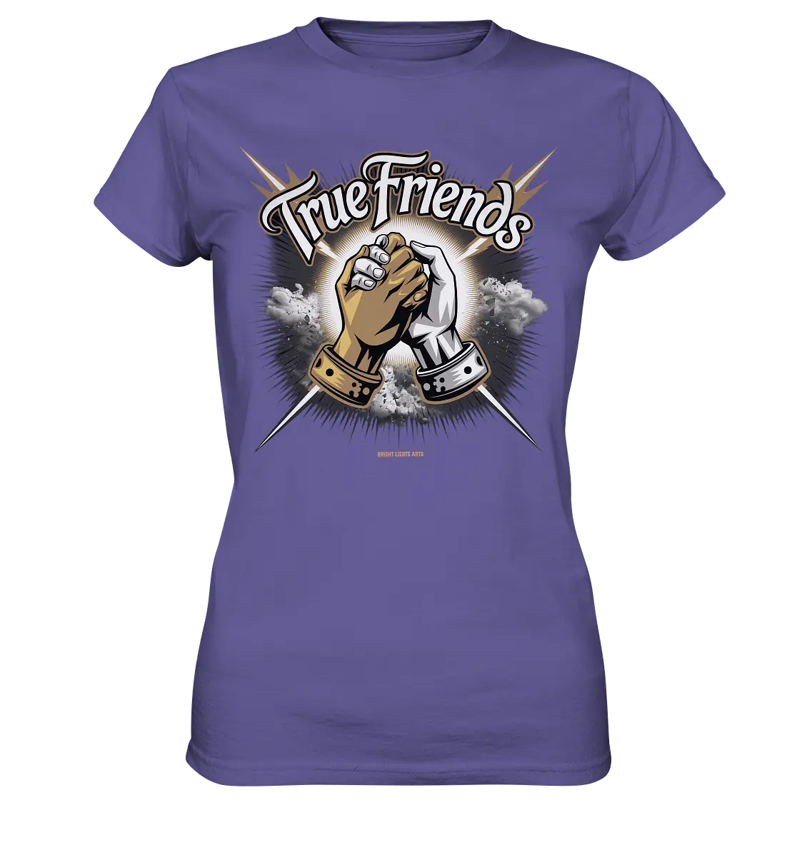 True Friends: Die wahre Bedeutung von Freundschaft - Ladies Premium Shirt Bright Lights Arts