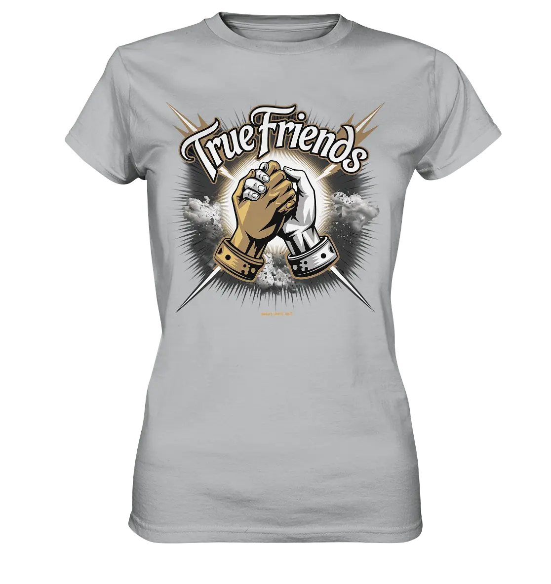 True Friends: Die wahre Bedeutung von Freundschaft - Ladies Premium Shirt Bright Lights Arts