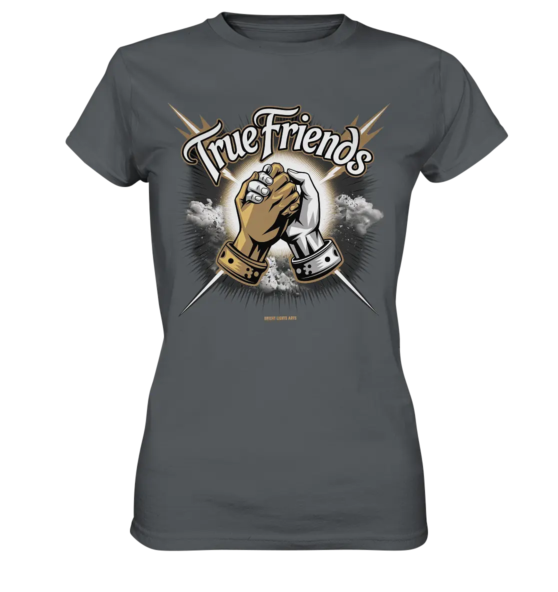 True Friends: Die wahre Bedeutung von Freundschaft - Ladies Premium Shirt Bright Lights Arts