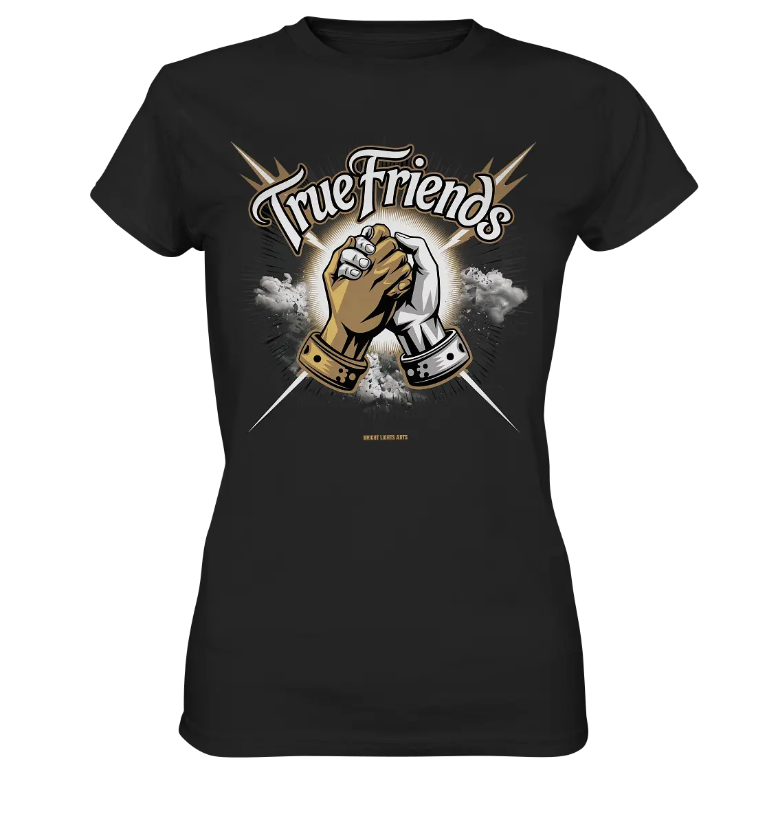 True Friends: Die wahre Bedeutung von Freundschaft - Ladies Premium Shirt Bright Lights Arts