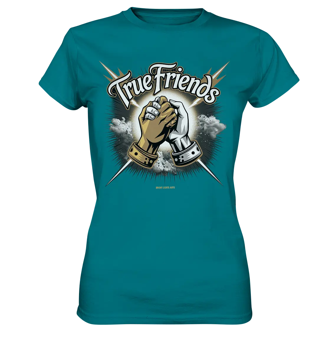 True Friends: Die wahre Bedeutung von Freundschaft - Ladies Premium Shirt Bright Lights Arts