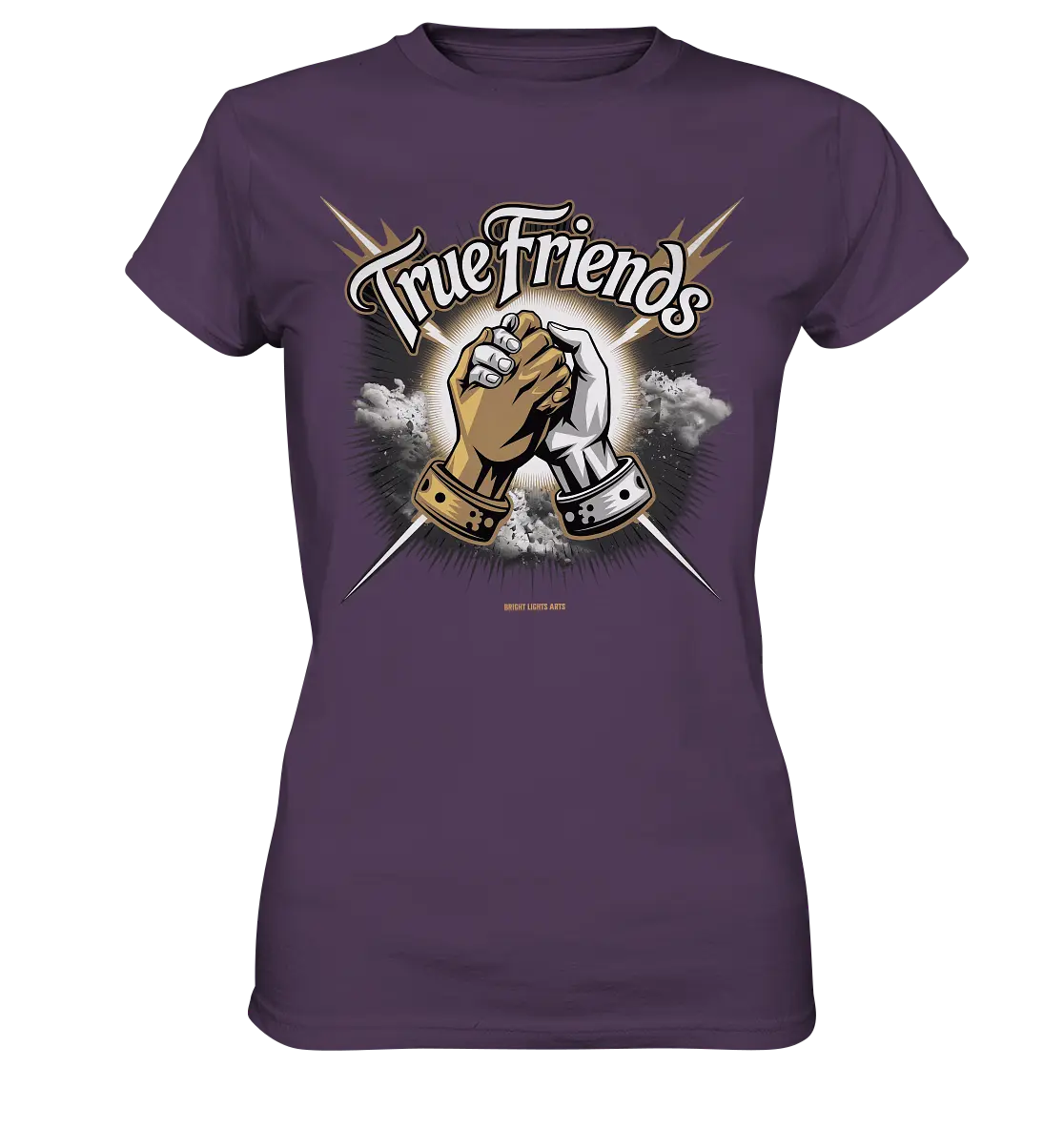True Friends: Die wahre Bedeutung von Freundschaft - Ladies Premium Shirt Bright Lights Arts