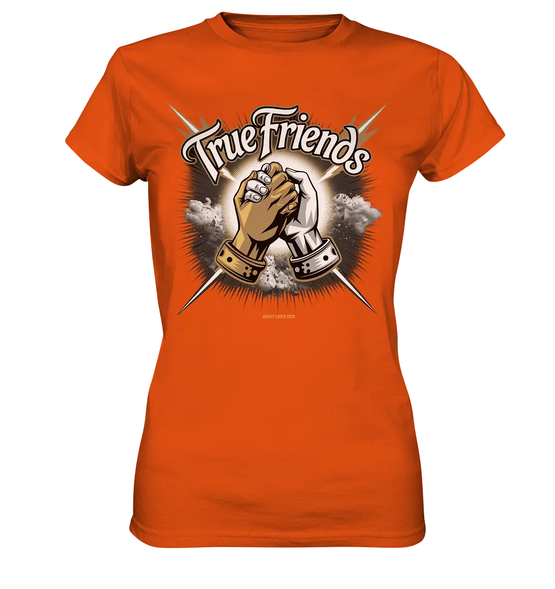 True Friends: Die wahre Bedeutung von Freundschaft - Ladies Premium Shirt Bright Lights Arts