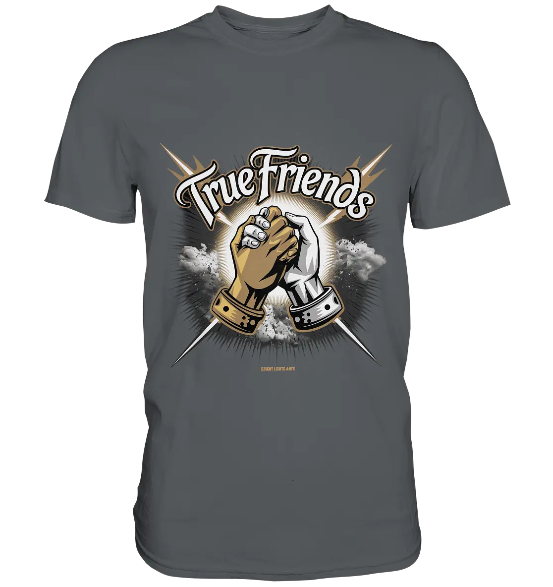 True Friends: Die wahre Bedeutung von Freundschaft - Premium Shirt Bright Lights Arts