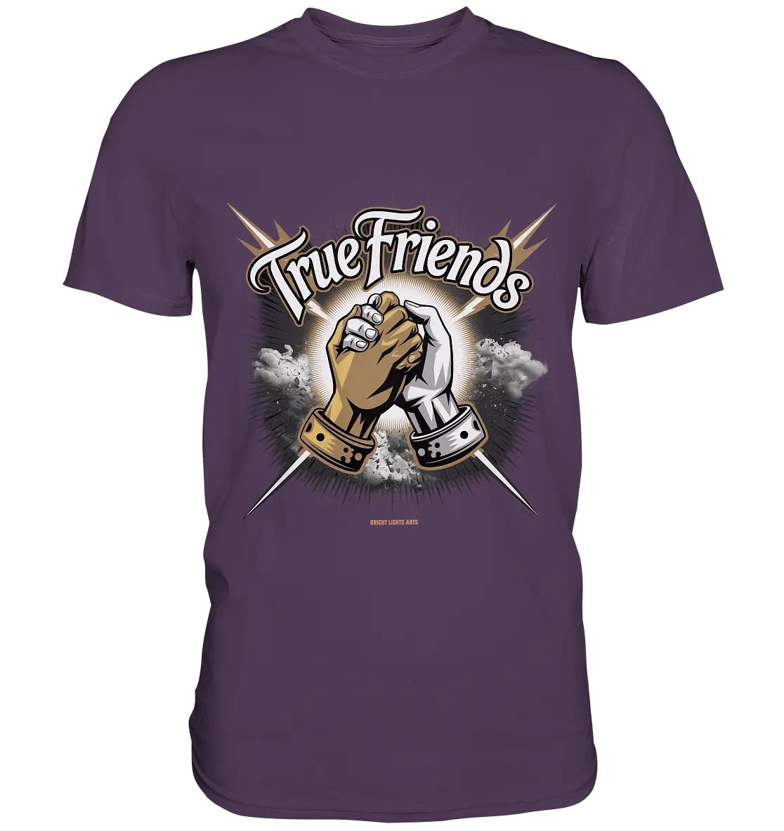 True Friends: Die wahre Bedeutung von Freundschaft - Premium Shirt Bright Lights Arts