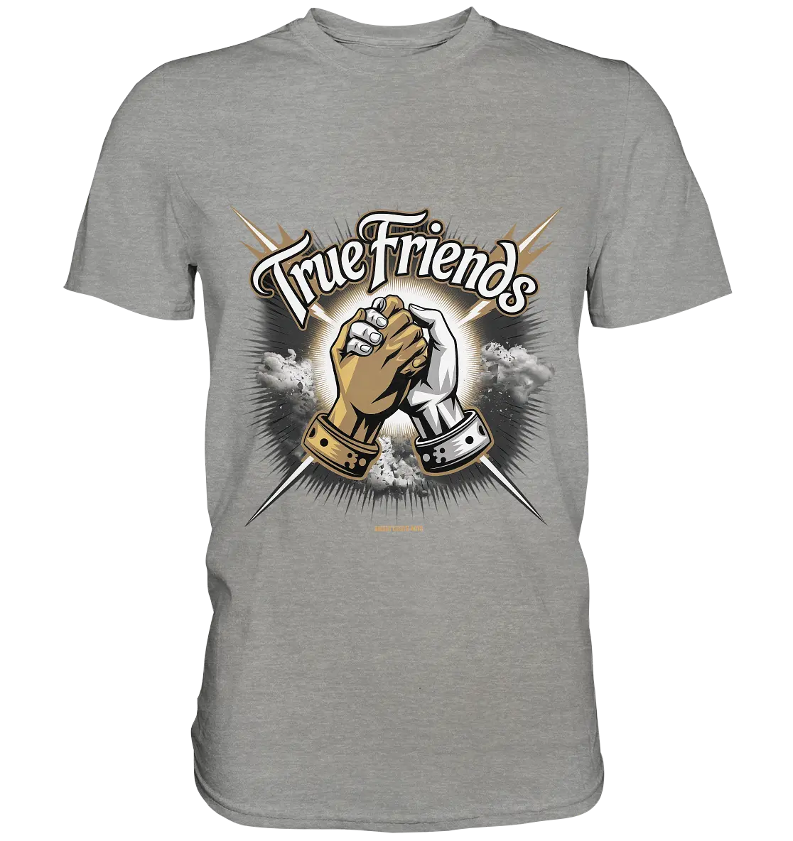 True Friends: Die wahre Bedeutung von Freundschaft - Premium Shirt Bright Lights Arts