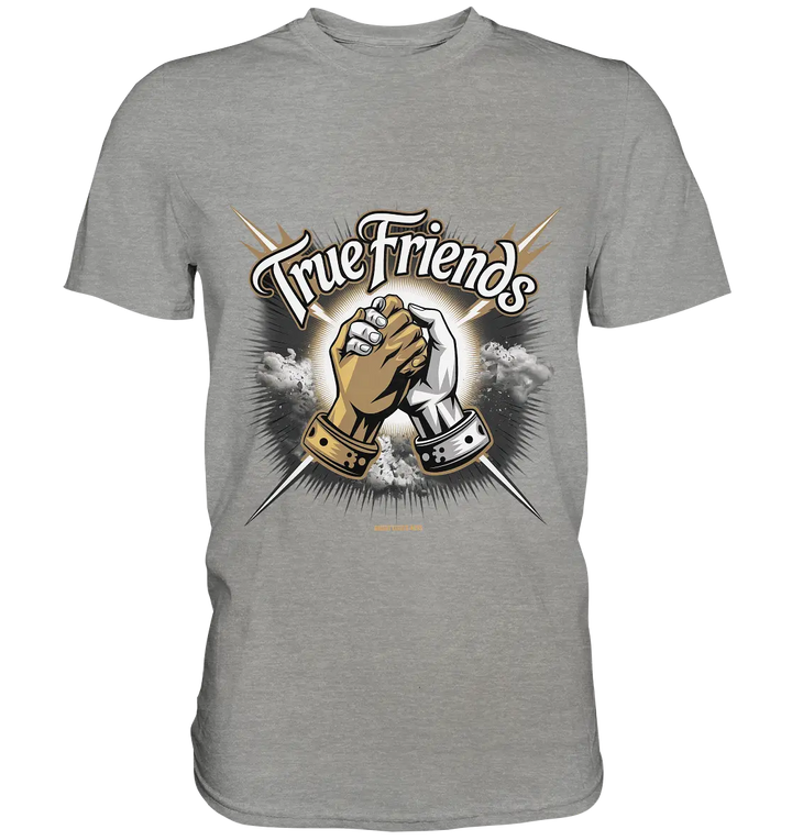True Friends: Die wahre Bedeutung von Freundschaft - Premium Shirt Bright Lights Arts